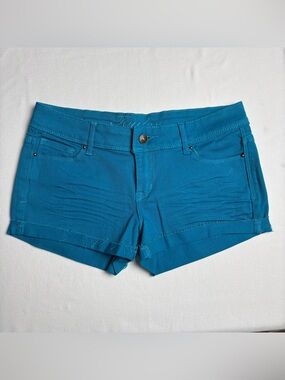 Delia’s Blue Denim Short Shorts- 7/8